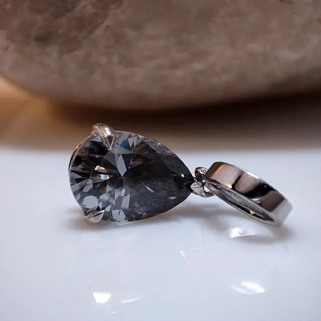 /public/photos/live/Pear Cut Dark Grey Moissanite Diamond Pendant 531 (4).webp